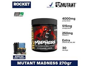 Предтренировочный комплекс Mutant Madness (270 г / 30 порций)