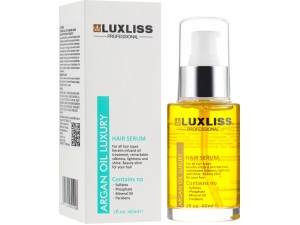 Luxliss Argan Oil Hair Serum Сироватка на основі арганової олії 60 ml