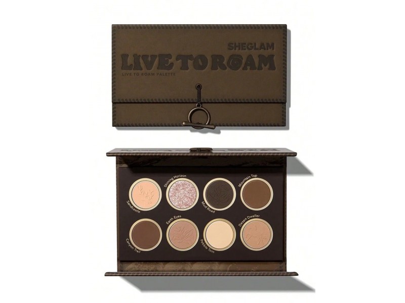 Палетка теней для век Sheglam  Live To Roam Palette Smokey Eyeshadow Makeup