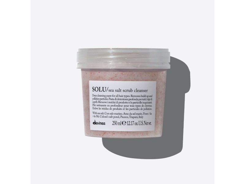 Паста-скраб, що очищає Davines Solu Sea Salt Scrub Cleanser 250 ml