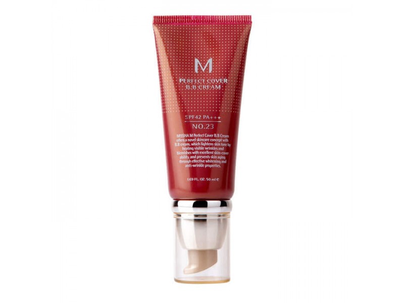 ВВ крем MISSHA M Perfect Cover Blemish Balm BB Cream SPF42 PA++ тон 21